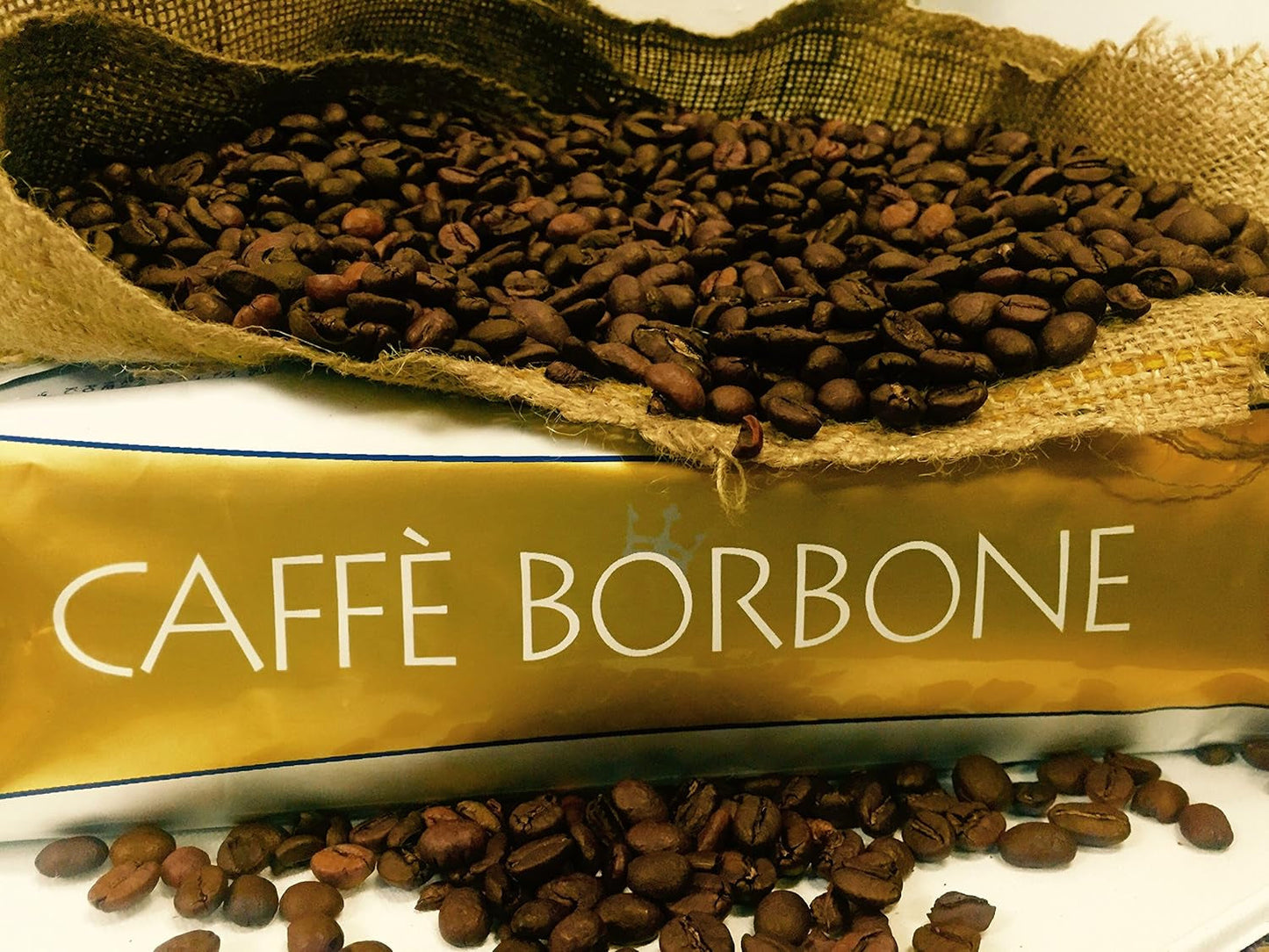 Caffe Borbone DEK café descafeinado en grano