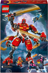 LEGO NINJAGO Juego de robot trepador ninja de Kai, juguete ninja con figura de acción para construir y 4 minifiguras, juego de aventuras para niños, regalo de cumpleaños para niños y niñas de 9 años 71812 Juegos de construcción Beuche den LEGO-Store