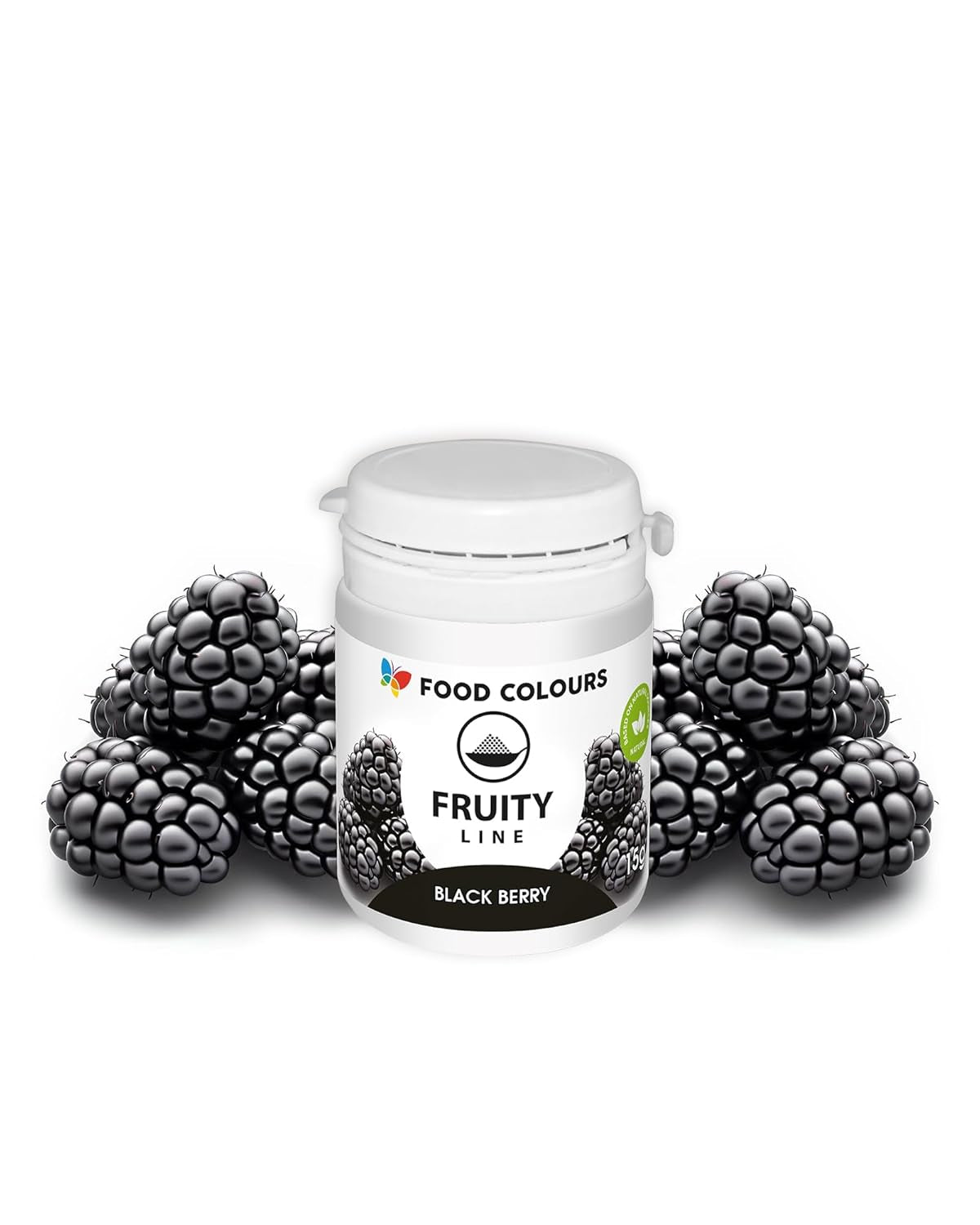 Colorante alimentario en polvo colorante natural Fruity Line ARÁNDANO 20G colorante natural en polvo para cremas glaseadas masa de bizcocho en polvo colorante alimentario para bebidas gelatinas