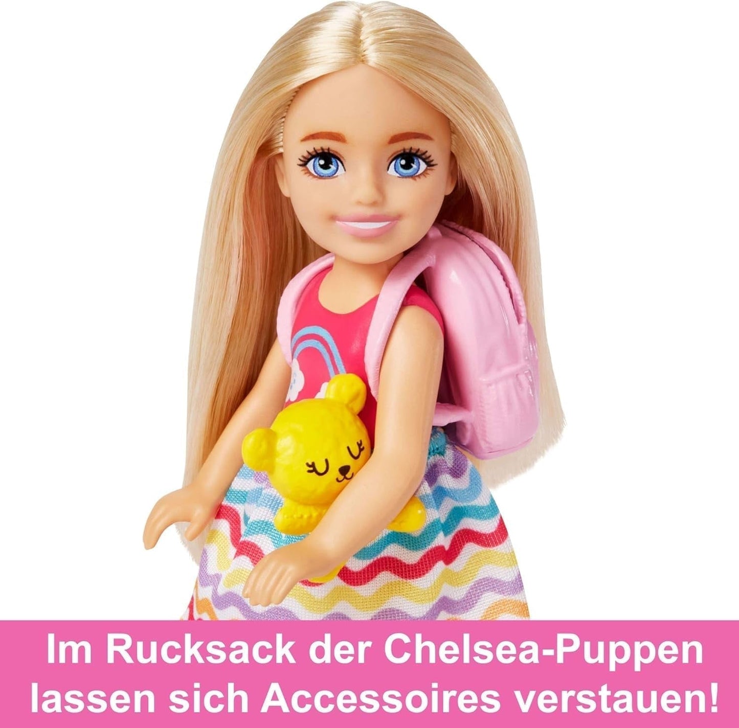 Barbie Toy Muñeca Chelsea y Accesorios Set de Viaje para Perros 6 Piezas Incluye Soporte para Perros HJY17 Naty Shop Dolls