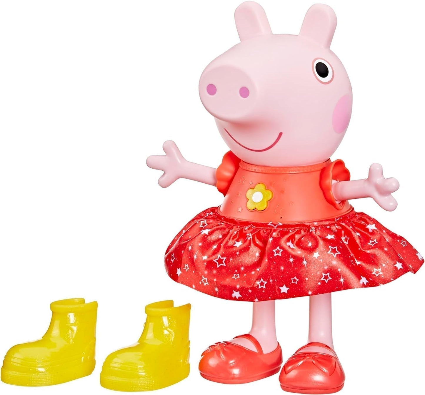 Peppa Pig Peppa'S Mud Puddle Party Muñeca - Versión Alemana, Rosa o Rosa Naty Shop Muñecas Mud Puddle Party