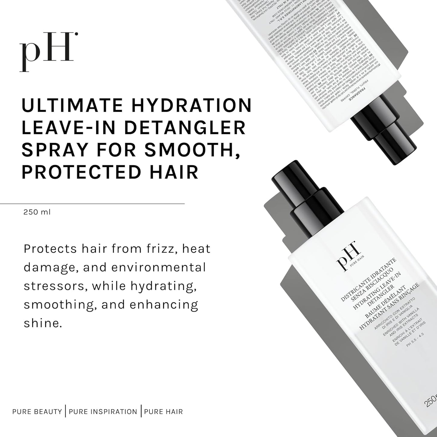 Productos desenredantes del cabello sin aclarado con pH hidratante 250 ml Productos desenredantes del cabello Naty Shop