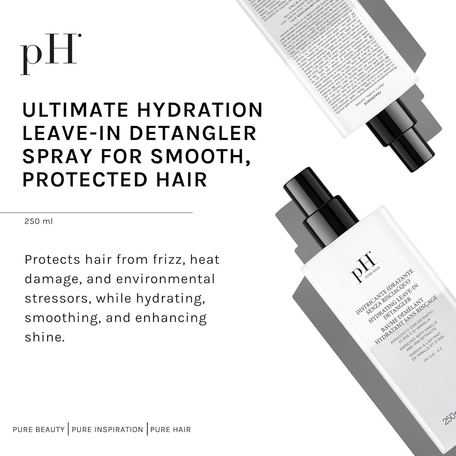 Productos desenredantes del cabello sin aclarado con pH hidratante 250 ml Productos desenredantes del cabello Naty Shop