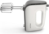 Philips Batidora de mano, 450 W, 5 Geschwindigkeiten plus Turbo, Weiß/Grau (HR3741/00) Cocina Naty Shop