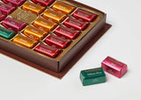 RCP Schladerer Pralinés, surtido fino, chocolate con leche y negro, con y sin costra de azúcar, relleno líquido, contiene alcohol, fantástico regalo, 255 g