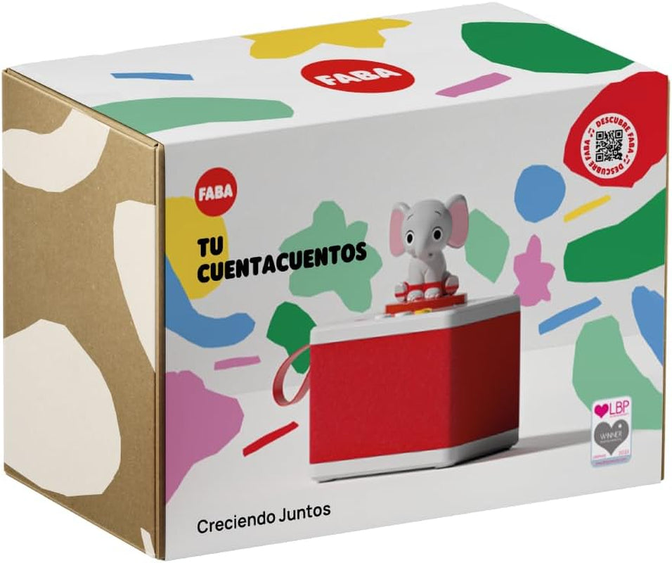 - Cuentos para niñas y niños, altavoz con el personaje del elefante, juego educativo, contenido en español, apto desde 0 años Bebe Toys Naty Shop
