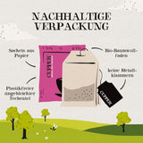 4Er Pack CUPPER Té de Frutas Orgánico "Infusión de Arándano y Frambuesa", 4X20 bolsitas de té no blancas, orgánico, comercio justo