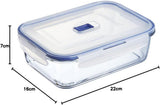 Envases Herméticos Rectangulares Pure Box Active - 197cl Bicolor Cajas para conservación de alimentos Naty Shop