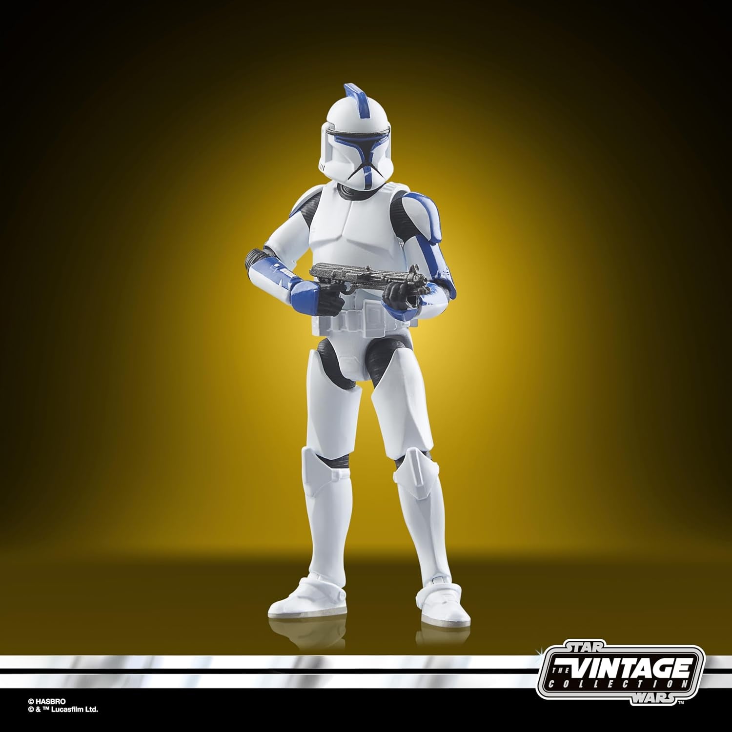 Star Wars the Vintage Collection Teniente soldado clon (Teth), Figura de acción de Star Wars: Ahsoka, Figuras de acción de 9,5 cm Naty Shop
