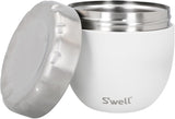 Eats Cuenco de Comida 2 en 1 con Tapa de Rosca, 636ml, Piedra Lunar, Vaso para Comida con Triple Aislamiento, Hermético para hasta 11h Frío/7h Caliente en Cajas de Almacenamiento de Alimentos de Viaje Naty Shop