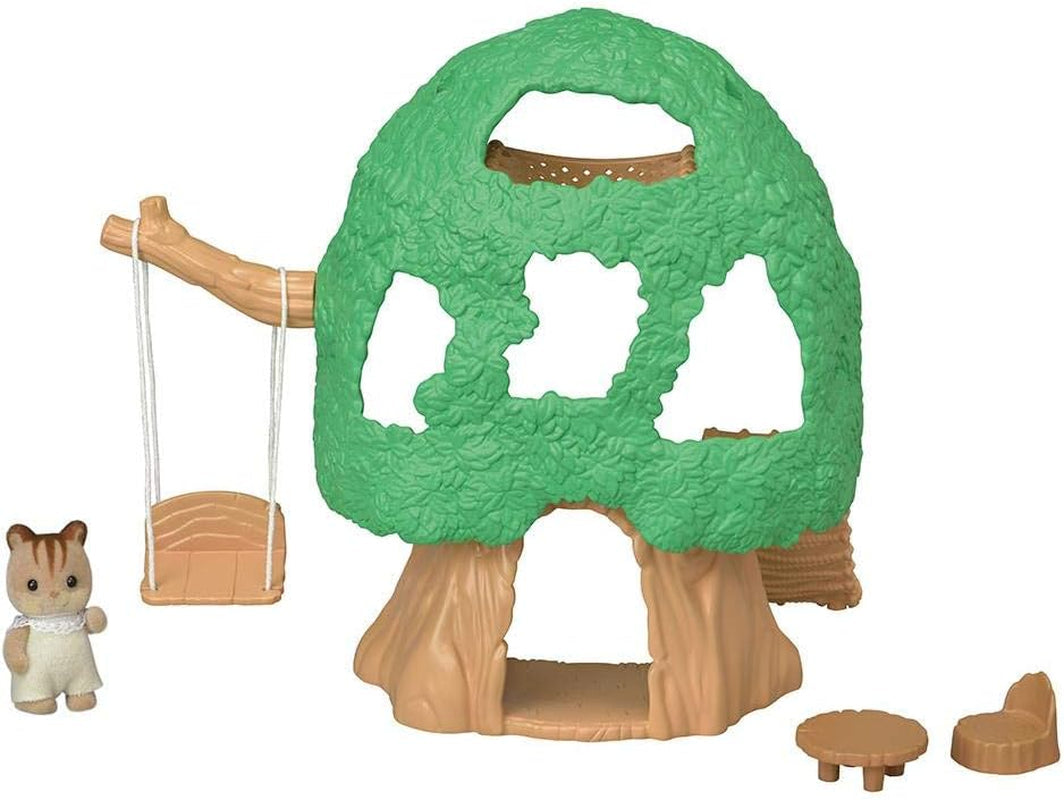 Sylvanian Families 5318 Casa del Árbol Baby Adventure - Juego de Casa de Muñecas Casas de Muñecas Naty Shop