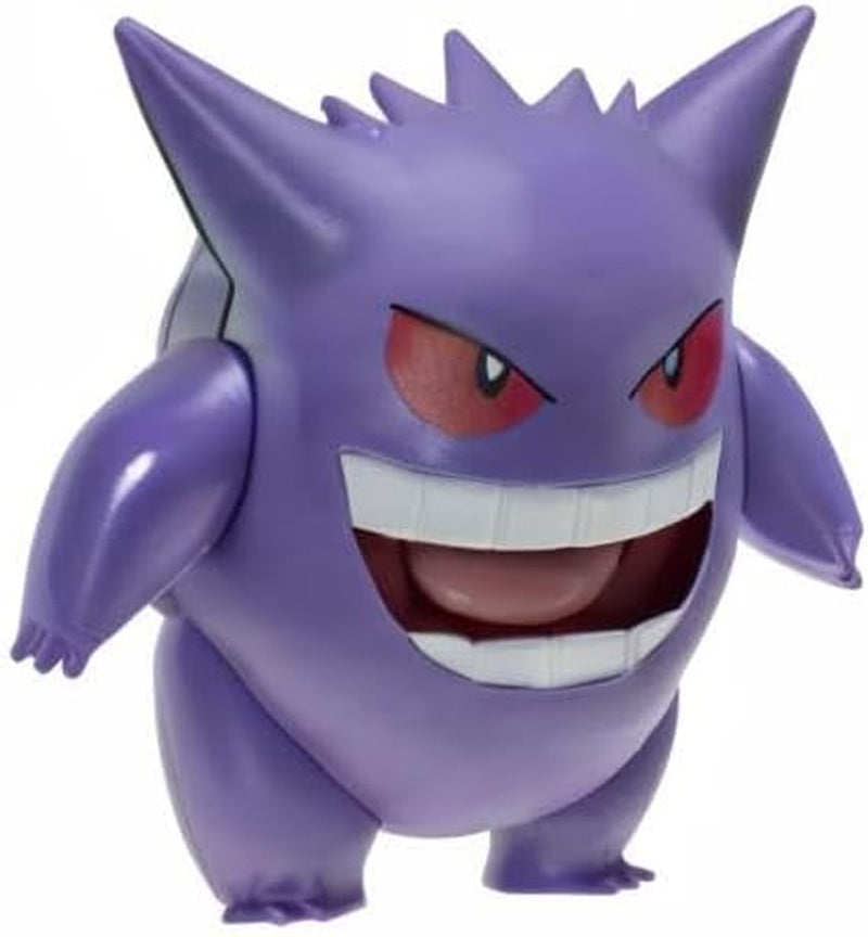 Pokémon PKW0359 - Figura Battle Feature - Gengar Figura Móvil Oficial 11.5cm Figuras de acción Naty Shop