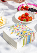 Talking Tables Servilletas desechables tipo mesa, servilletas de papel suave, servilletas desechables con estampado floral, para bodas o uso diario, ecológicas, compostables, reciclables