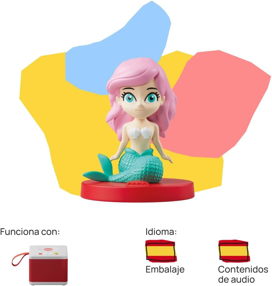 Figura Sonoro - La Sirena y OTRO cuento... - Cuentos y sonidos para niñas y niños de 4 a 6 años, juguetes, contenidos educativos en español Juguetes Tienda Bebe Naty