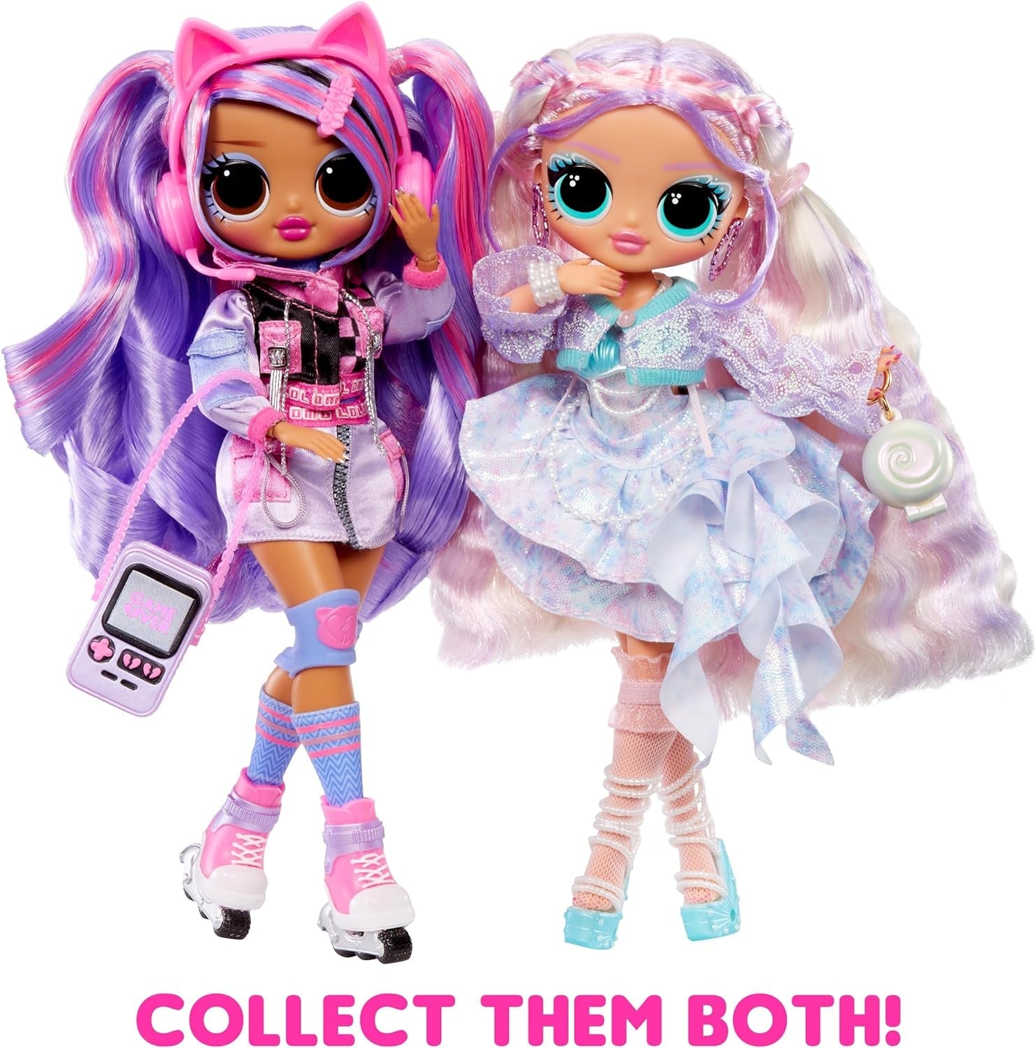 Jajaja ¡Sorpresa! Muñeca de moda OMG Pearla con 15 sorpresas - Muñeca con atuendo estilo sirena y accesorios - Para edades de 4 años en adelante