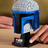 LEGO Star Wars 75408 Casco de Jango Fett - Set de construcción mandaloriano para adultos - Modelo con soporte, placa de identificación y antena ajustable - Regalo para los fanáticos del ataque de los clones Juegos de construcción Besuche den LEGO-Store