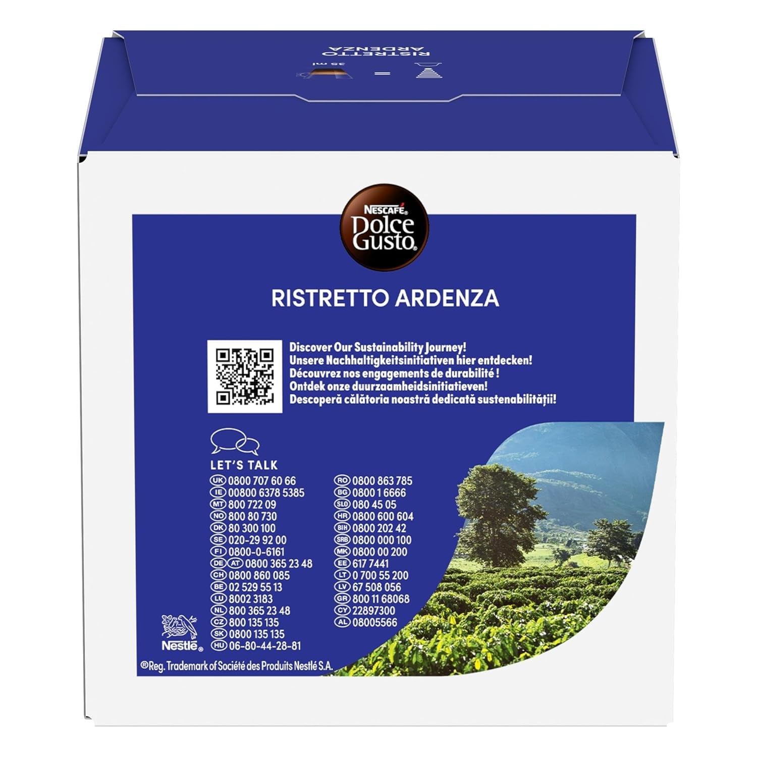 NESCAFÉ DOLCE GUSTO Espresso Ardenza Kaffeekapseln Paquete de 3 (3 x 16 Kapseln)