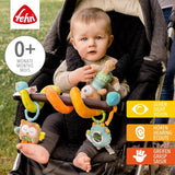 Fehn Activity Spiral Sleeping Forest - juguete para cochecito con tacto y sujeción - juguete para cuna, parque, cochecito y silla de coche - juguete de actividad motora para bebés y niños pequeños a partir de 0 meses Baby Toys Naty Shop