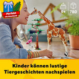 LEGO Creator 3In1 Animal Safari, set creativo con figuras de animales, 3 opciones de construcción: Jirafa de juguete, gacela y león, animales de juguete para niñas y niños, regalo natural para niños a partir de 9 años 31150 Juegos de construcción Beuche den LEGO-Store
