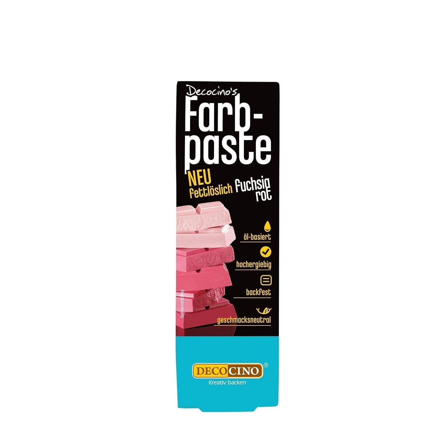 DECOCINO Colorante en pasta liposoluble Amarillo - 15 g - Colorante alimentario a base de aceite, ideal para colorear masa de chocolate, crema de mantequilla, fondant o galletas