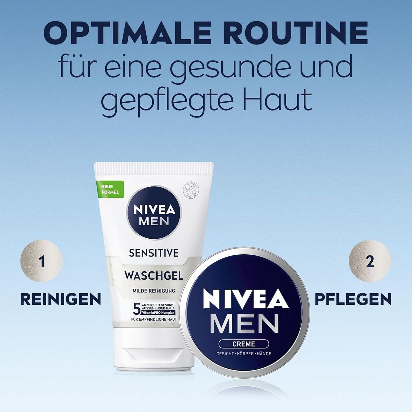 NIVEA MEN Creme, crema nutritiva para la piel con vitamina E, 150 ml Naty Shop