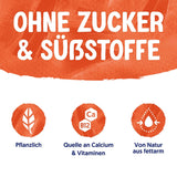 Alpro Kokosnussdrink ohne Zucker – Ohne Süßstoffe – Vegan und milchfrei – Von Natur aus lactosefrei und fettarm – Rico en calcio y vitaminas – 8 x 1 L