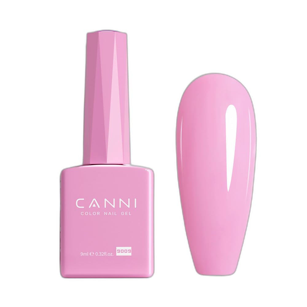 CANNI esmalte de uñas en gel, semipermanente, morado oscuro, esmalte de uñas, gel UV, remojo, manicura