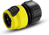 Acoplamiento de manguera Kärcher 2.645-194.0 (Universal Plus, con Aqua Stop) negro, pequeño