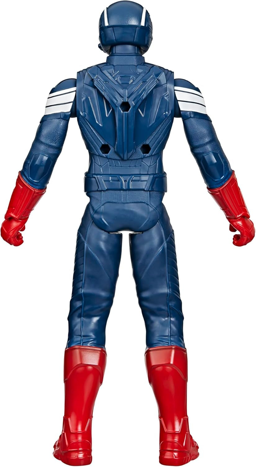 Marvel Studios Capitán América Un Mundo Feliz, Figura de acción Capitán América Deluxe, 30 cm Figuras de acción Naty Shop