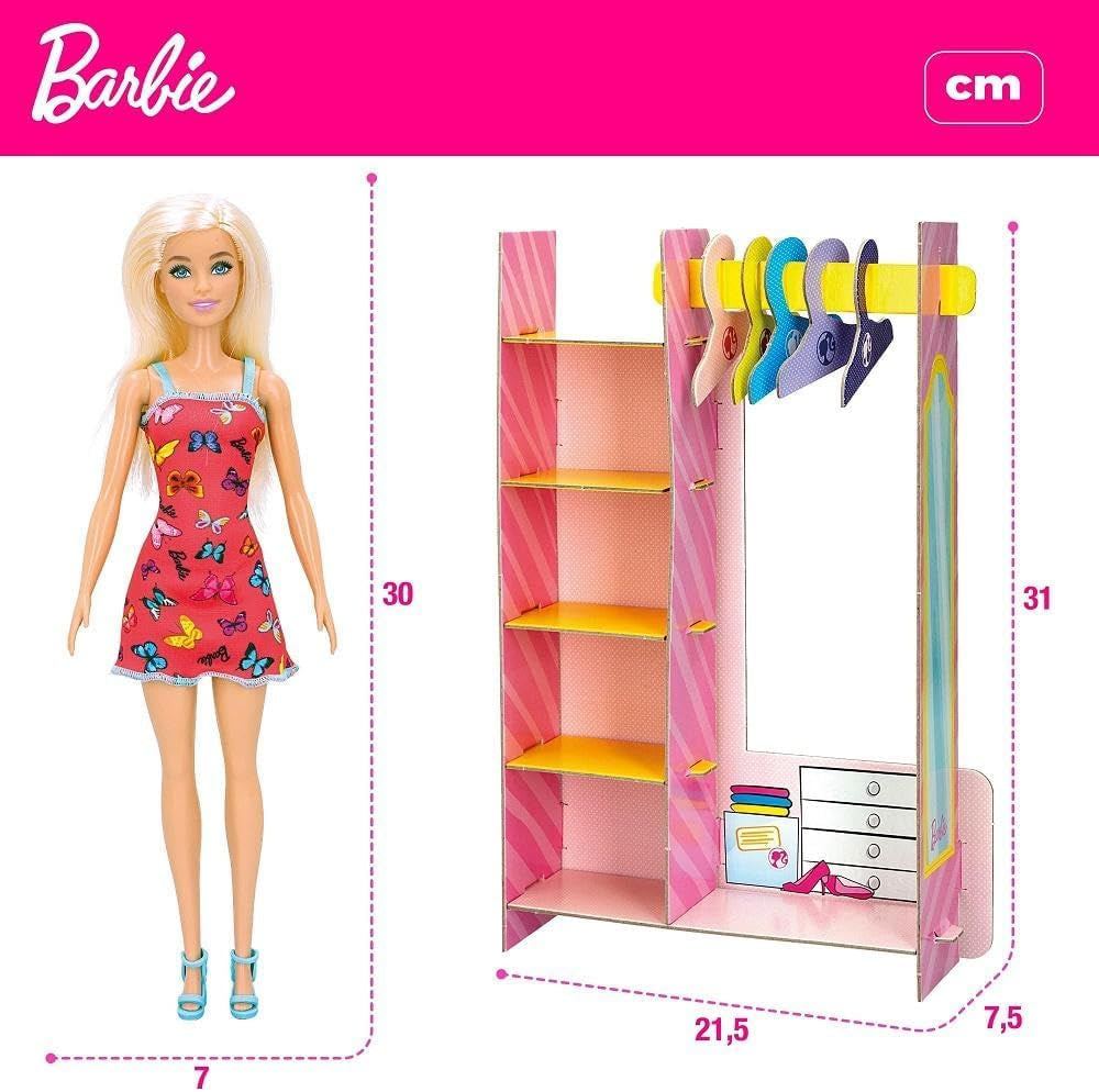 Lisciani 76918 Barbie Moda Boutique Casas De Muñecas Naty Shop