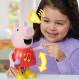 Muñeca Peppa Pig, hablando y cantando, rosa, 20 cm
