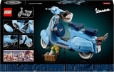 LEGO Icons Vespa 125, Modelo de motocicleta para construir, Scooter italiano vintage, Kit de modelo para adultos, Pieza de exhibición como decoración de la habitación, Regalos para mujeres y hombres 10298 Kits de construcción Besuche den LEGO-Store
