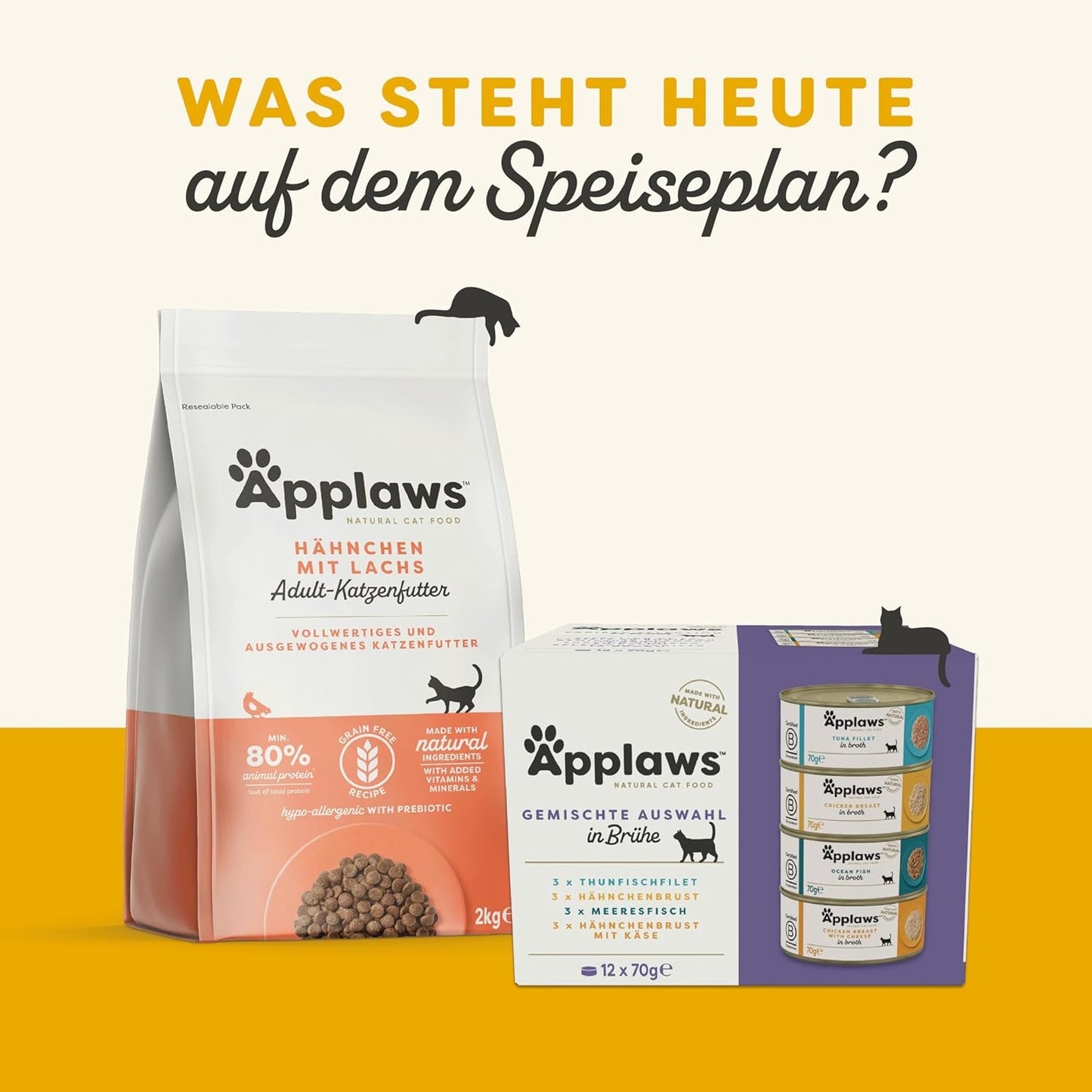 Applaws Snack cremoso de pollo sin cereales para gatos y gatitos 32 sobres x 15 g