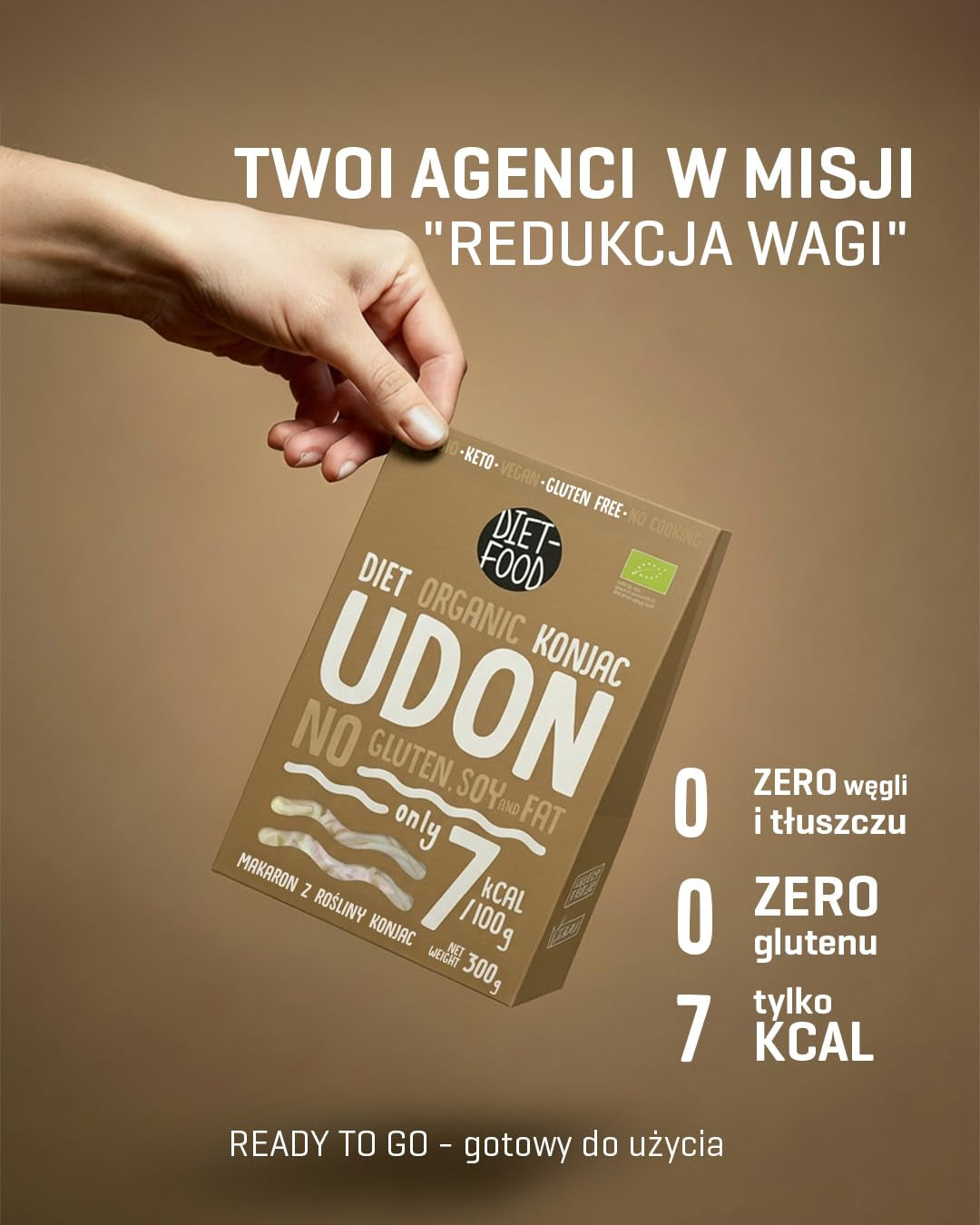 Fideos Udon Shirataki Konjac Bio 385g - Bajos en calorías, sin gluten, veganos - elaborados a base de raíz de konjac, ricos en fibra ALIMENTO DIETÉTICO