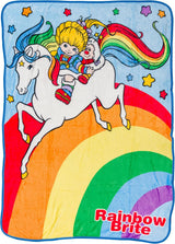 Manta colgante Silver Buffalo Garfield, forro polar, 114,3 X 152,4 cm Camas y mantas Silver Buffalo Rainbow Brite, Starlite y Twink