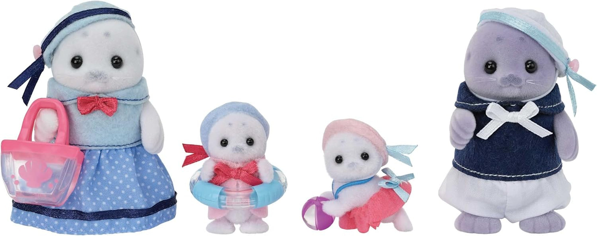 Sylvanian Families - Figura de animal de la familia Seal 5759, juguete detallado para edades de 3 años en adelante