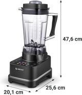 Batidora AMZCHEF, 8 menús inteligentes y 10 velocidades, Pantalla táctil LCD Cocina Naty Shop