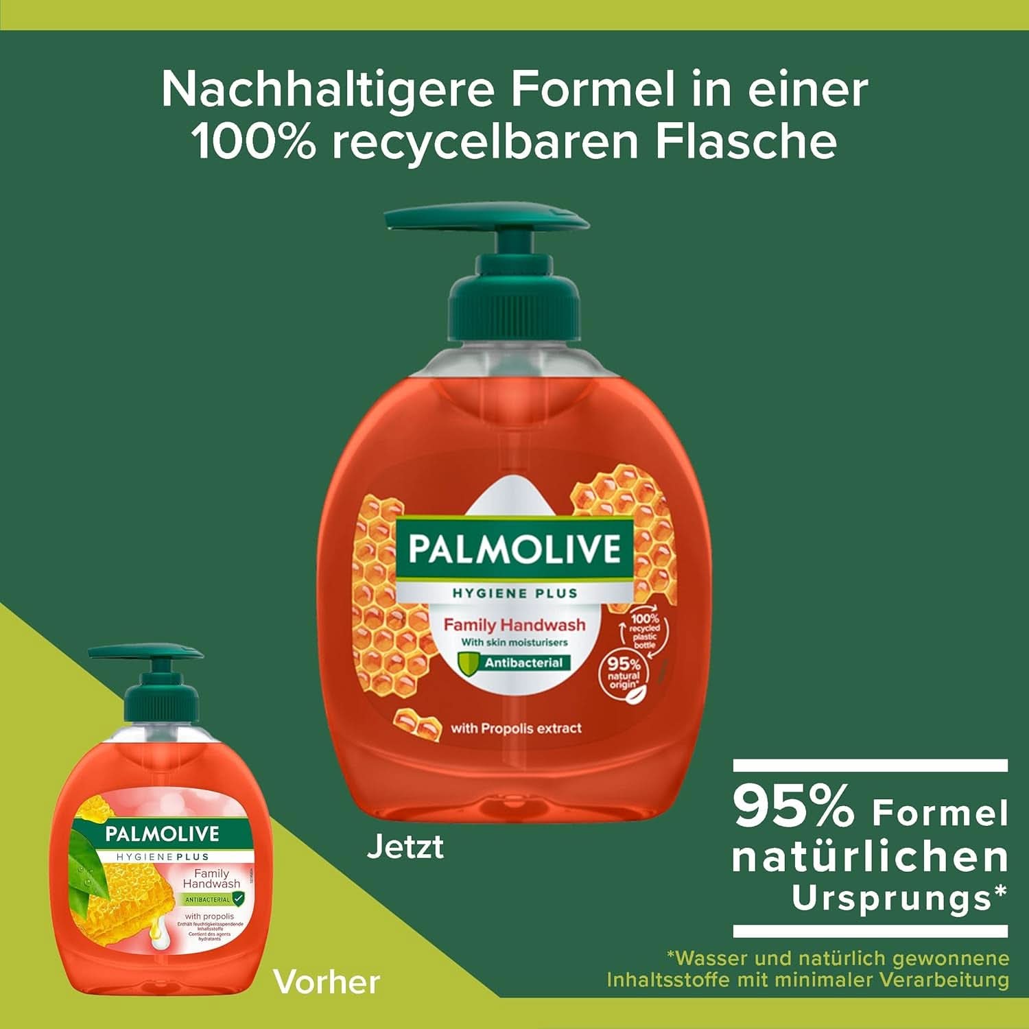 Palmolive, Jabón líquido para la limpieza delicada de manos, set 6 x 300 ml Ducha y baño Naty Shop