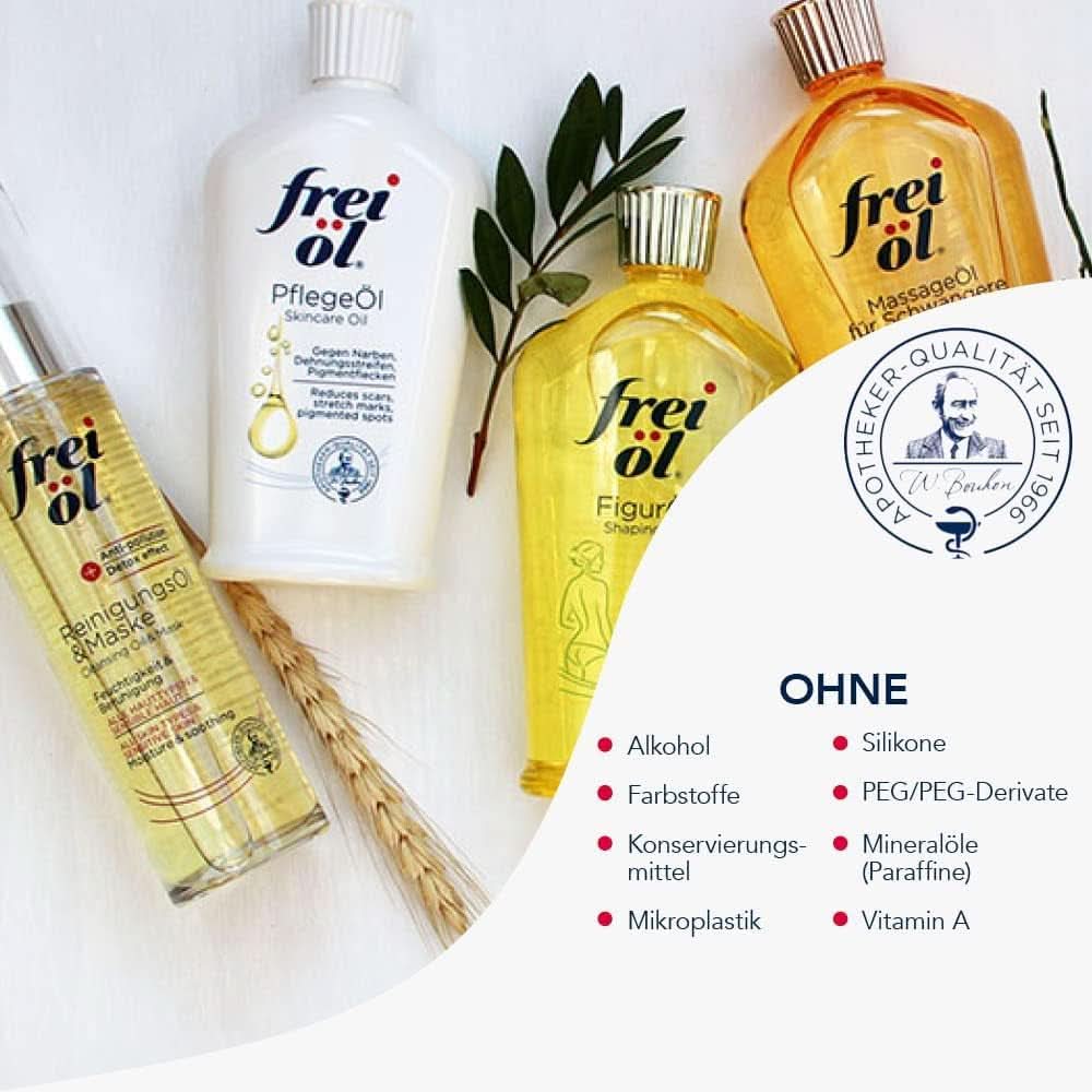 Frei Öl Aceite corporal con efecto anticelulítico, 125 ml Ducha y baño Naty Shop