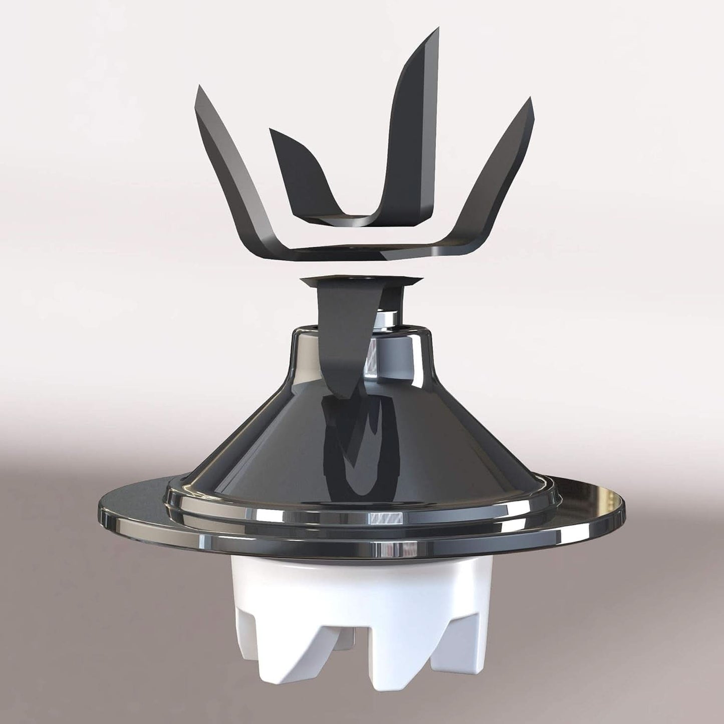 Cecotec Batidora Glas Power Schwarz Titan 1000 INOX. 1000 W, Edelstahlgehäuse, 6-Blatt-Blatt Mit Schwarzer Titanbeschichtung, 1,5-L-Glaskrug, 5 Geschwindigkeiten [Energieeffizienzklasse a +] Cocina Naty Shop