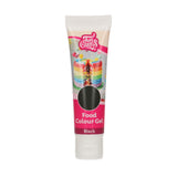 Colorante alimentario Funcakes, gel negro: Colorante alimentario altamente concentrado para masa, nata, fondant y mazapán. Fácil dosificación. Una sola gota para crear colores vibrantes. Halal. 30 gramos.