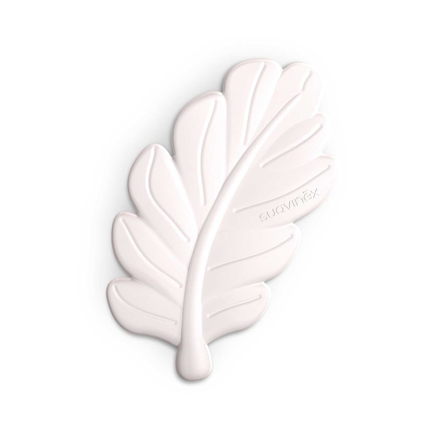 Suavinex, mordedor monobloque de silicona. Suave, flexible, seguro. Calma y calma las encías del bebé. Ergonómico, de fácil agarre, texturizado/relieve. Diseño con bosque, Poesía, Verde