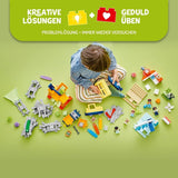 LEGO DUPLO Town Gran ferrocarril interactivo, juguete de construcción para niños pequeños a partir de 3 años, locomotora Push & Go con luces y sonidos, piezas de vía, juguete educativo para preescolares 10428 Juegos de construcción Beuche den LEGO-Store