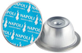 96080093/M Kaffee-Kapseln Napoli, Aluminio, 16 unidades (paquete con 4)