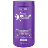 TRATAMIENTO PARA EL CABELLO RUBIO BONDOX 1kg Mascarilla Calor Púrpura Profesional - Aceite de Oliva - restaura la elasticidad y flexibilidad del cabello, suaviza, hidrata y aporta brillo Naty Shop Mascarilla Capilar Título predeterminado