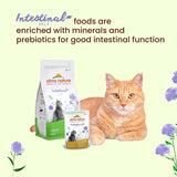Almo Nature Functional - Intestinal Help - Alimento húmedo para gatos adultos y maduros con intestinos sensibles - con aves - favorece el microbioma - 70 g (paquete de 30)