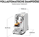 Máquina de café espresso Sage Nespresso Creatista Pro, acero inoxidable, acero inoxidable cepillado