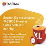 Tassimo Kapseln Moring Café XL Strong & Intense, paquete grande, 5 x 21 compresas, 105 cápsulas de café