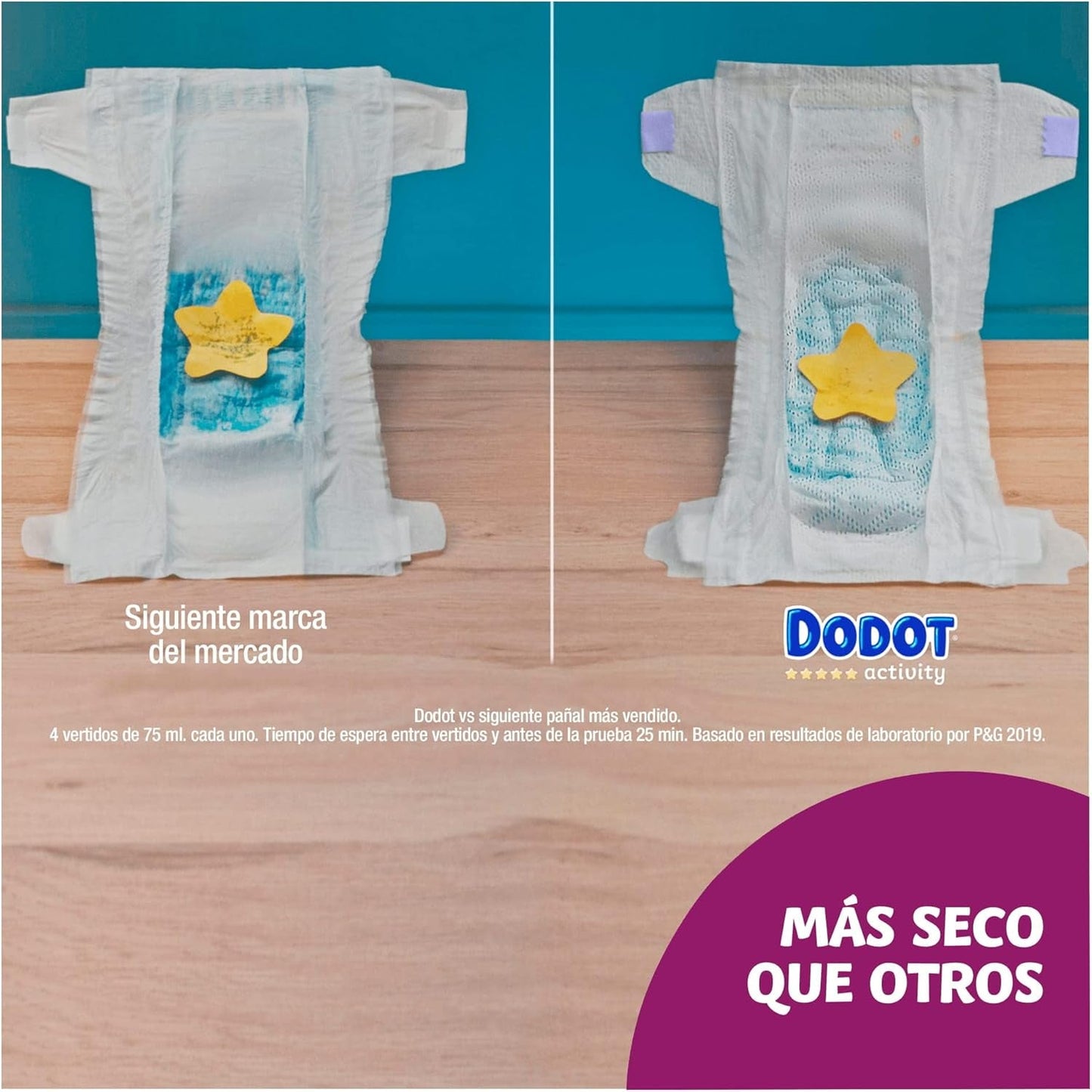 Pañales de actividad para bebés, talla 3 (6-10 kg), 224 pañales con ajuste resistente
