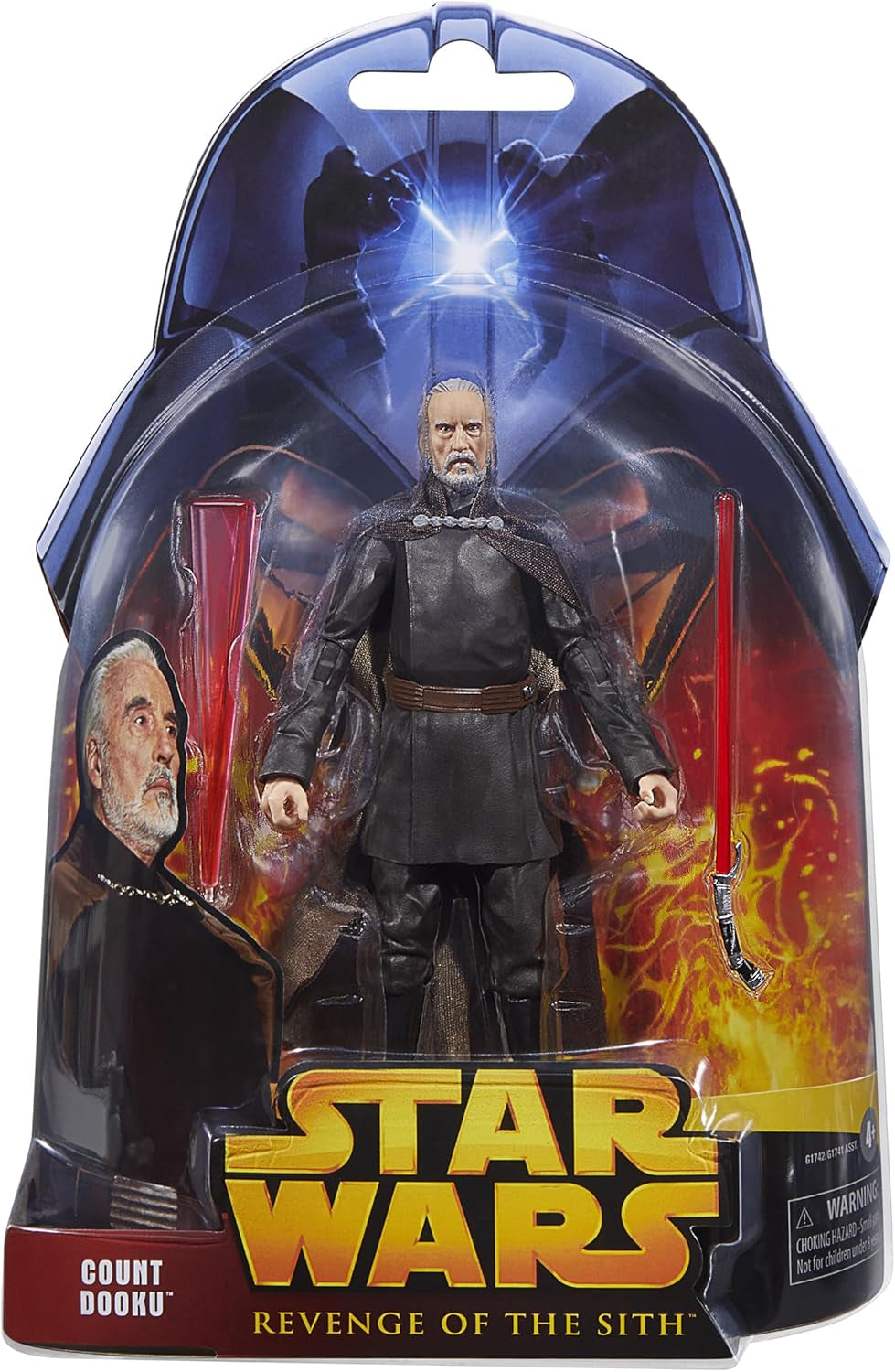 Star Wars The Black Series Conde Dooku, Star Wars: La Venganza de los Sith Figura de acción coleccionable 20 años (15cm) Figuras de acción Naty Shop